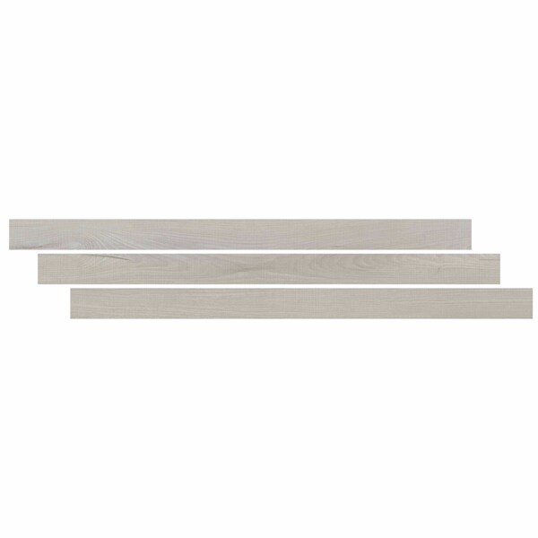 Whitby White 0.39 In. Thick X 1.77 In. Wide X 94 In. Length Luxury Vinyl T-Molding